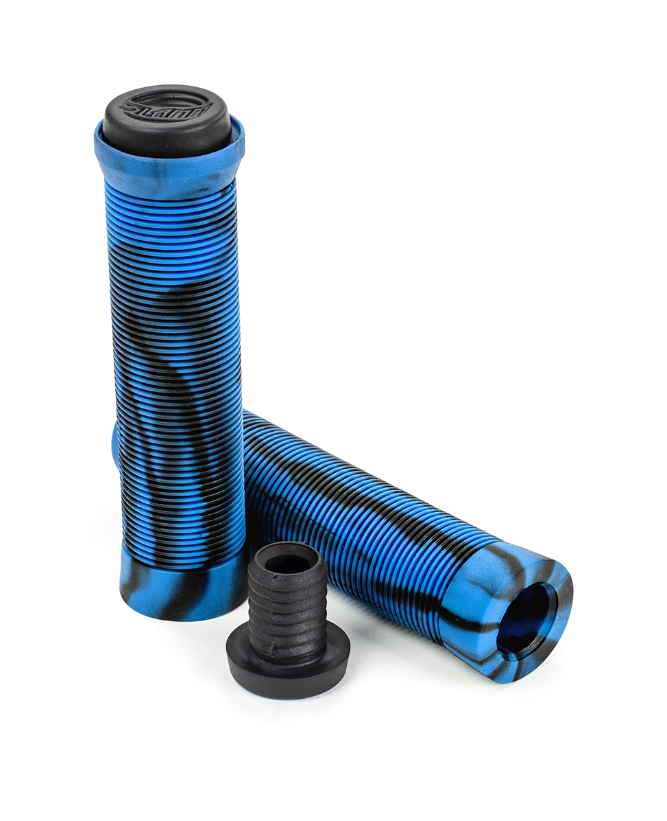 Pro Swirl Bar Grips Blue