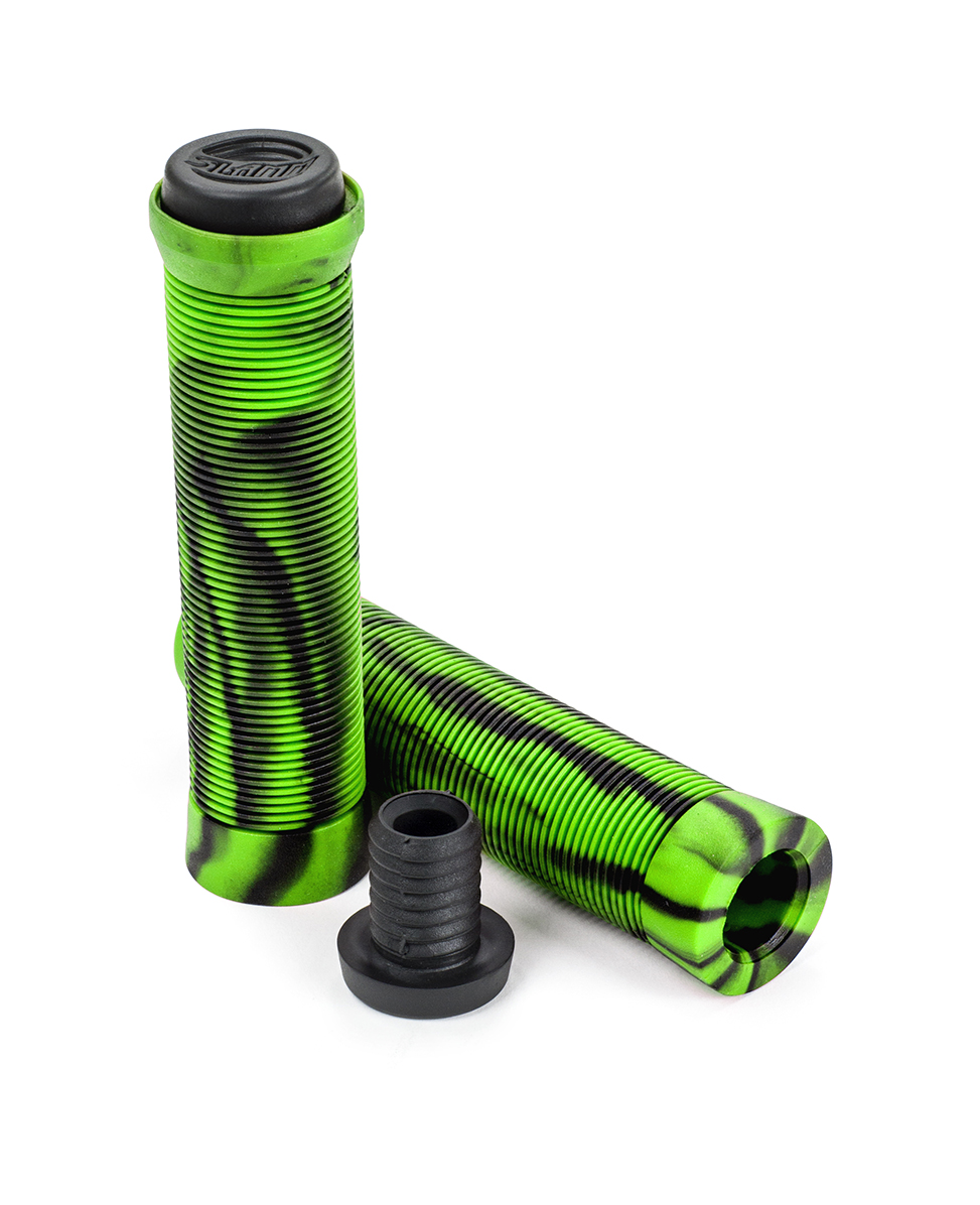 Pro Swirl Bar Grips Green