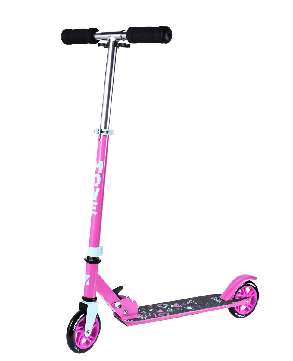 Move Scooter Step 145mm [ LED Wheels ] Pastel Sky