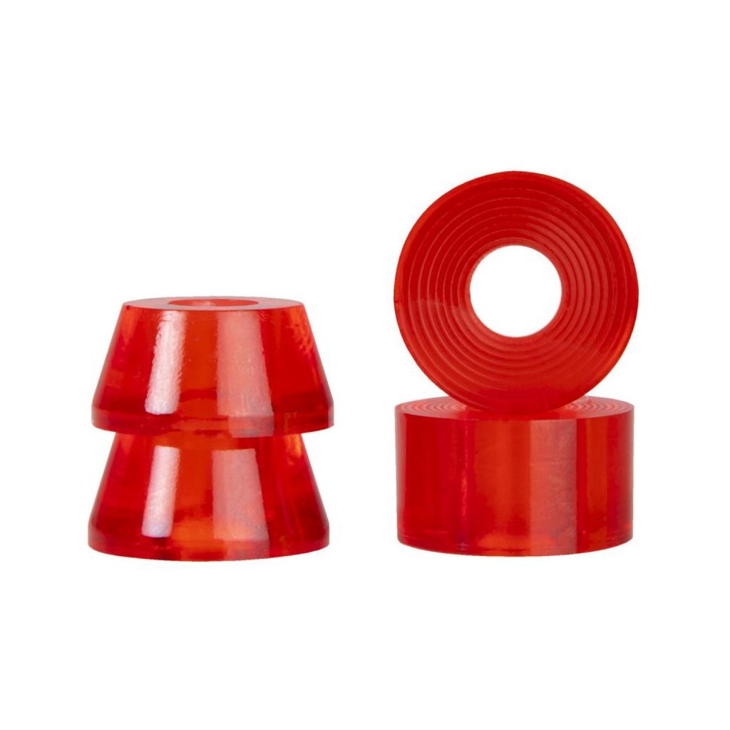 Clouds Bushings 79a Conical & Barrel x2 Clear Red