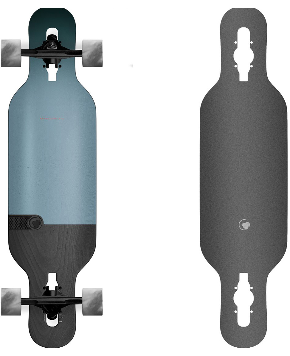 Ram Vexo 34" Tourmaline Drop Through Longboard 