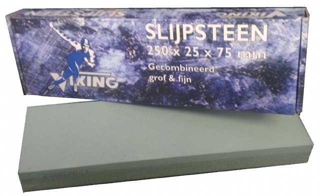 Viking slijpsteen groot 25 x 7.5 x 2.5 cm