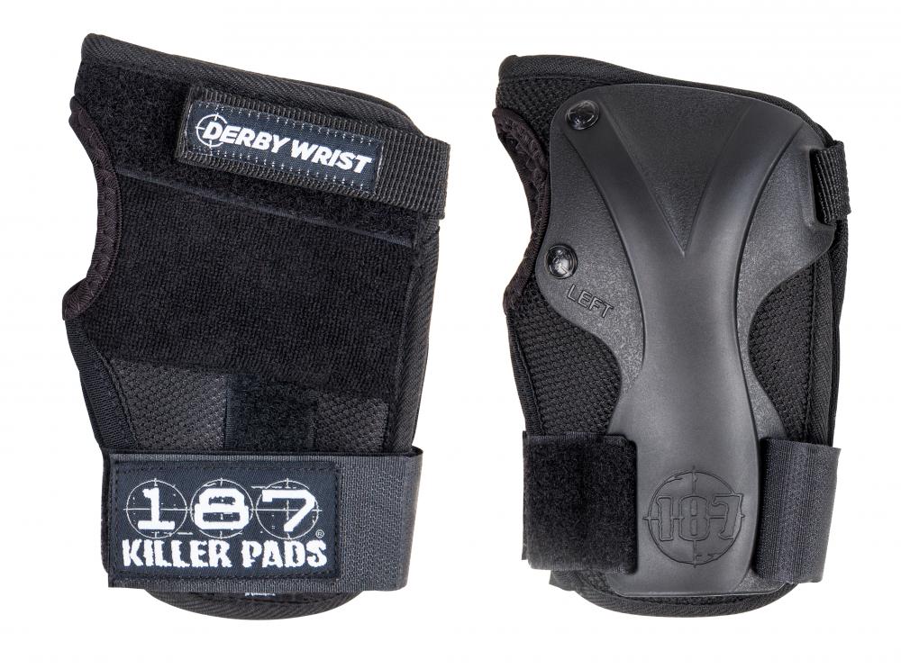 187 Killer Pads Derby Wrist Black/Black