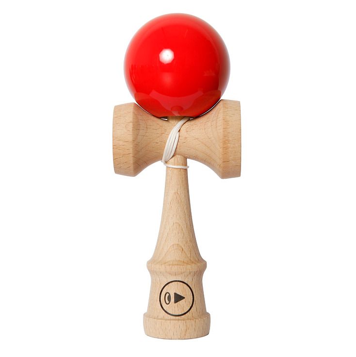 Philos Kendama Hout Rood