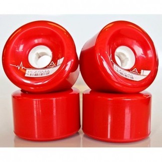 Longboard Wiel Plasma A+ Rood