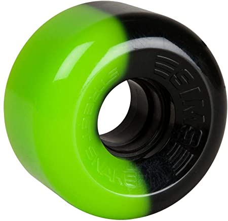 Sims Quad Wheels Street Snakes 2tone 62mm Black/Green