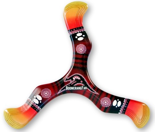 Houten Boemerang Runner
