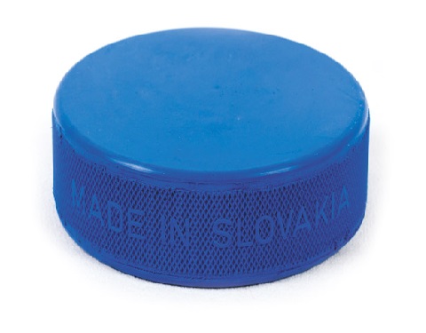 Ijshockey Puck Blue
