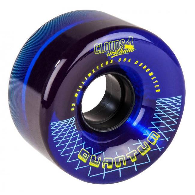 Clouds Quantum Wheels 62MM 80A Blue