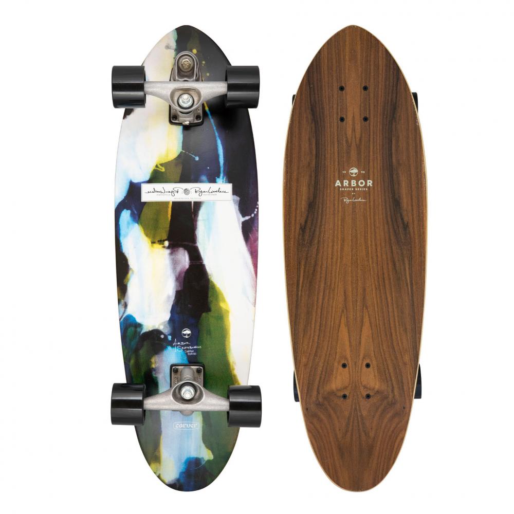 Arbor Surfskate Complete Shaper Lovelace 32" x 10" 