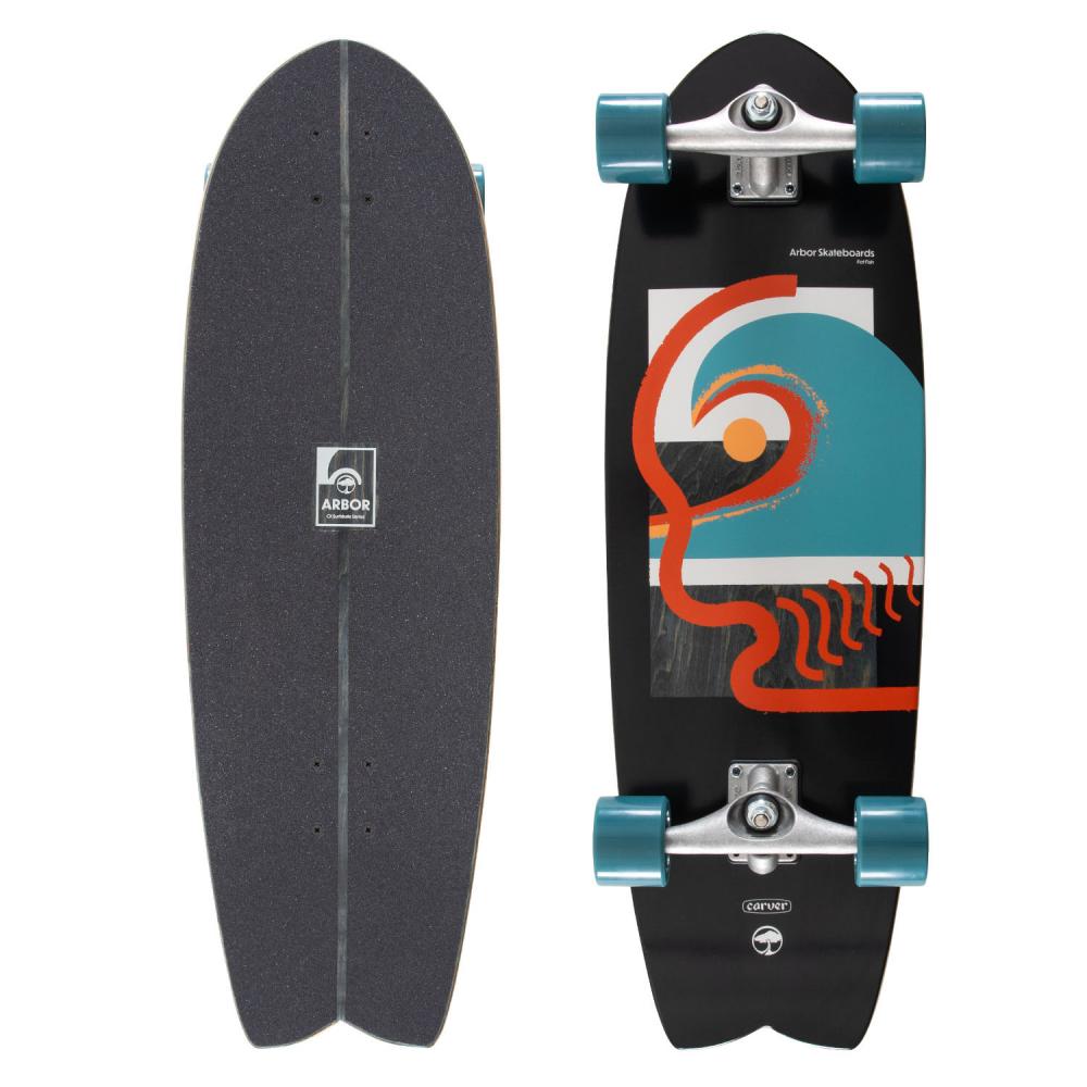Arbor Surfskate Complete CX Surfskate Fat Fish 32" x 10.0"