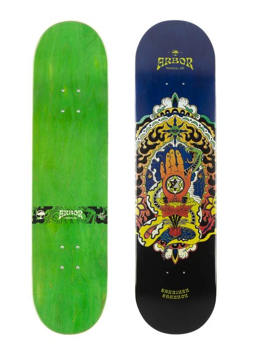 Arbor Deck Shuriken Cosmic | 8.0"