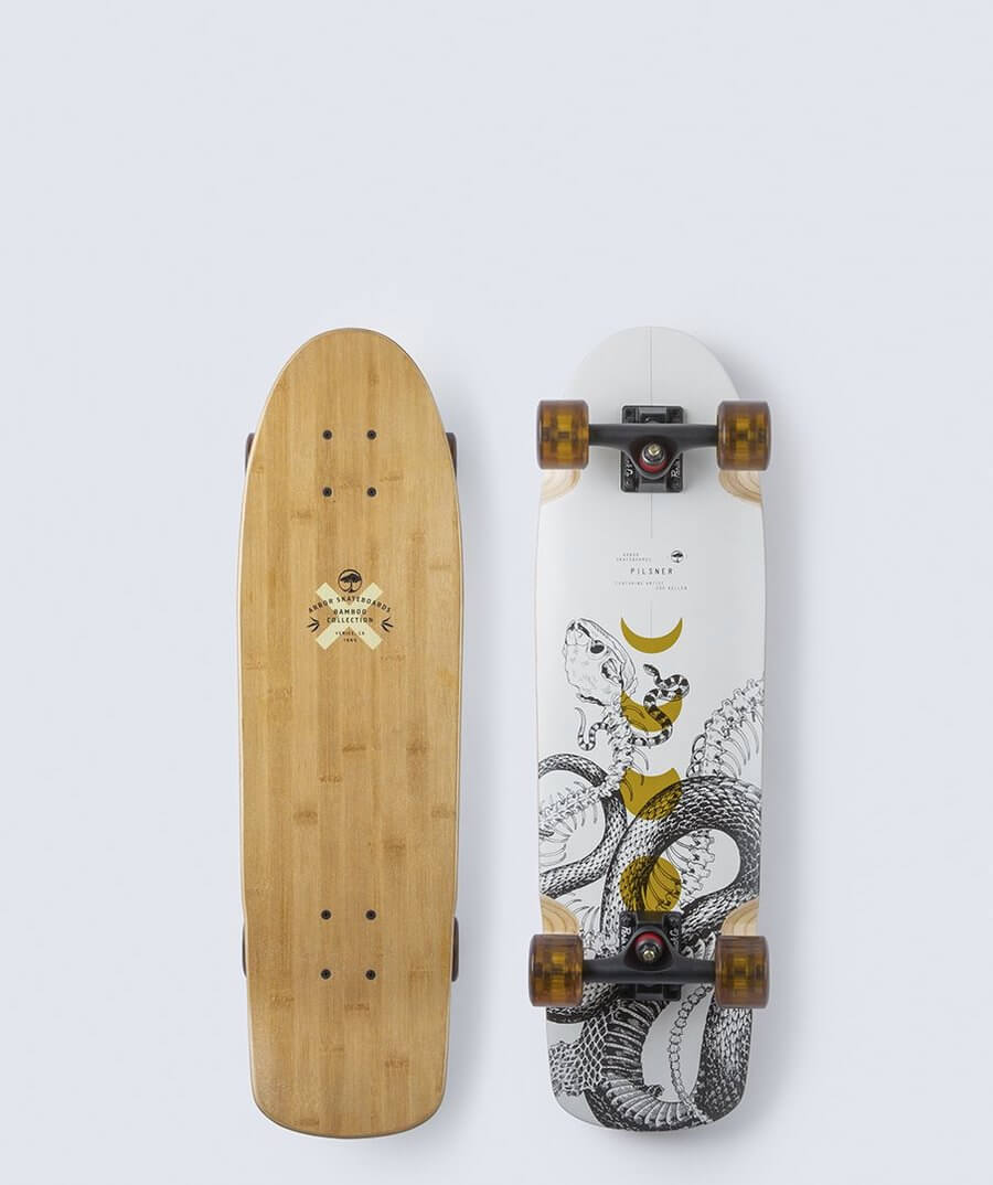 Arbor Cruiser Complete Bamboo Pilsner Multi 28.75 IN Cruiser