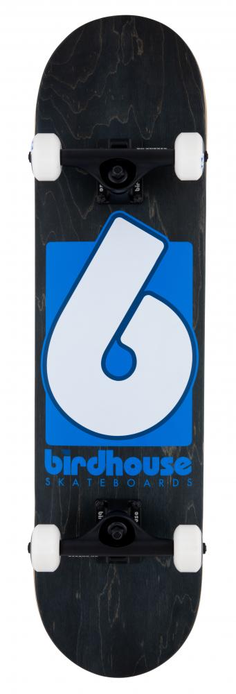Birdhouse Complete Stage 3 B Logo | Black / Blue