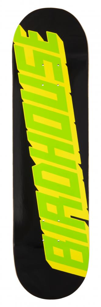 Birdhouse Logo Deck Type Logo Black