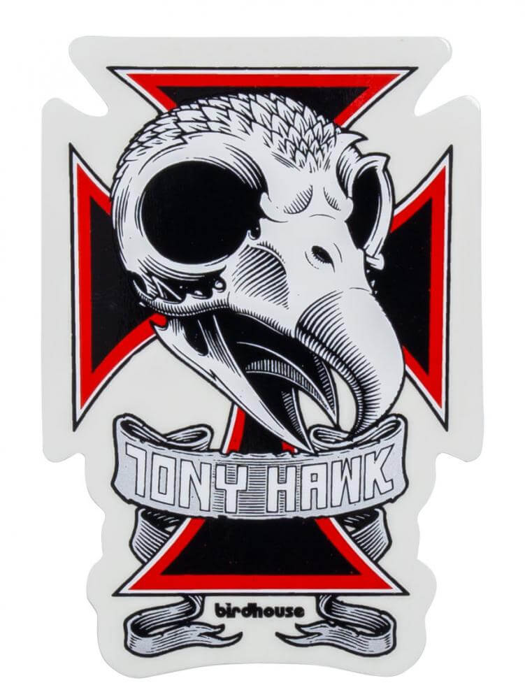  Birdhouse Stickers Skull 2