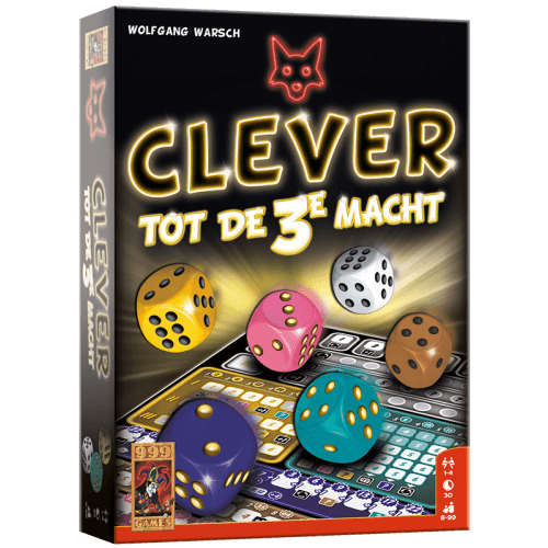 Clever tot de 3e macht - Dobbelspel