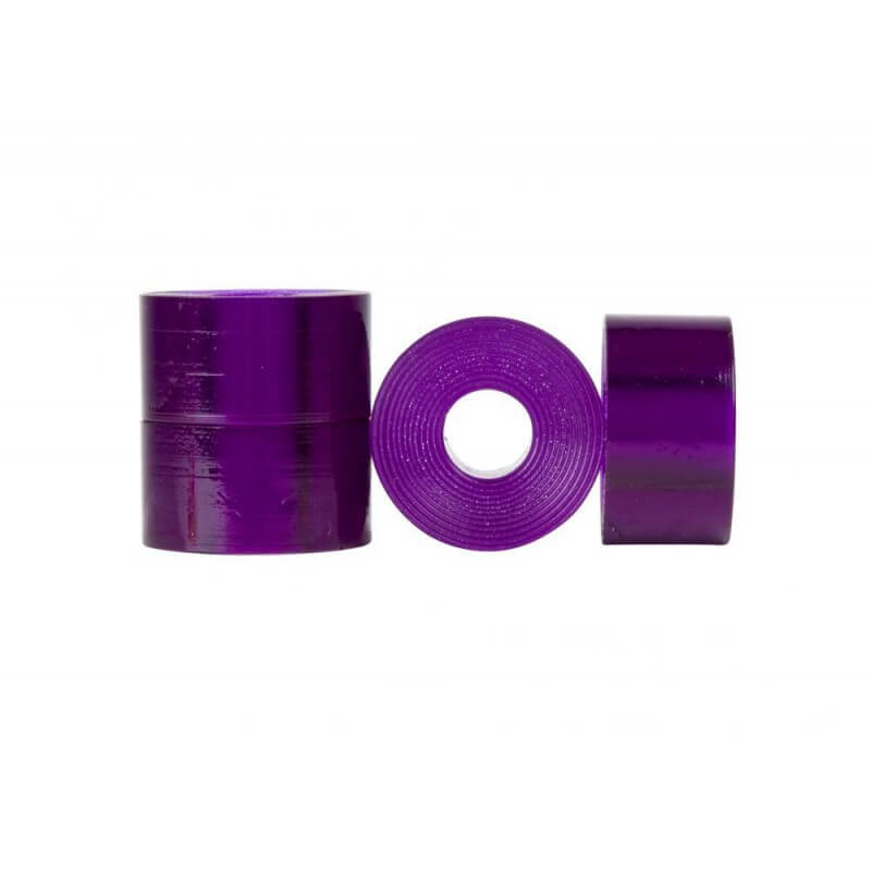 Clouds Bushings 72a Conical x2 Barrel Clear purple Rollerskate Rookie 