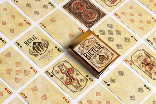 Bicycle Poker Cards Bourbon Deck