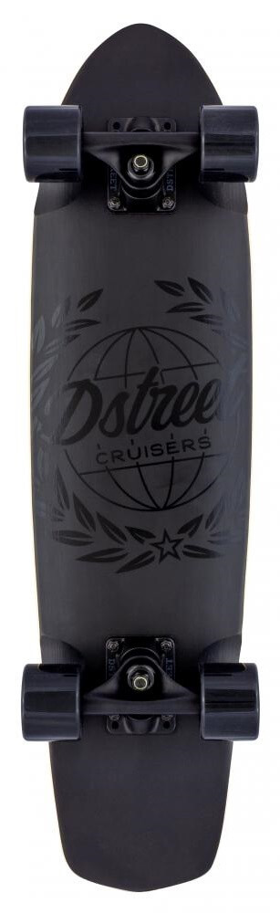 D Street Cruiser Complete Skateboard Atlas Black 28"