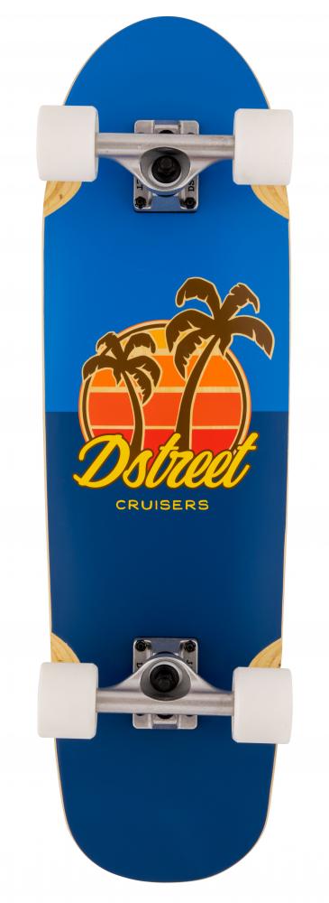 D Street Palm Cruiser Complete | Multi 29.5"