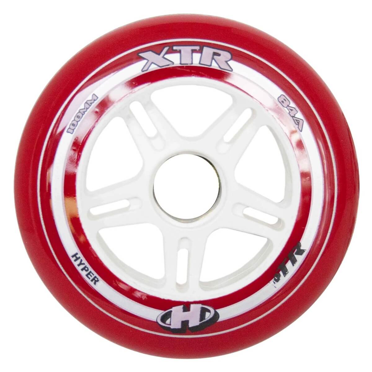 Hyper Xtr 100mm 84a Rood, per stuk