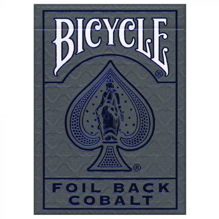 Bicycle Poker Cards Metallux Blue