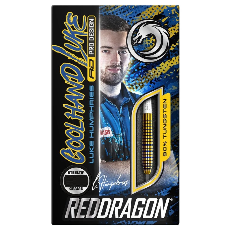 Red Dragon Luke Humphries TX3 Gold S.E.