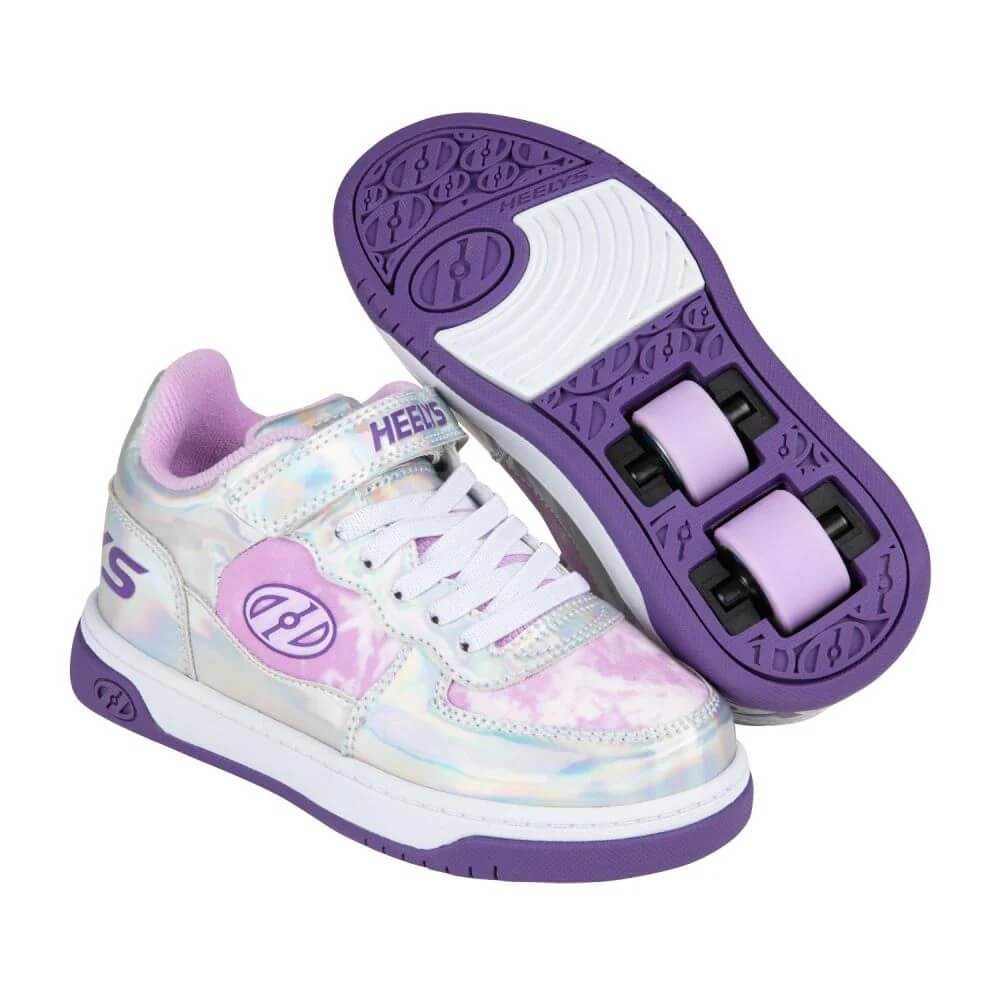 Heelys X2 Reverze Low Silver Holo/Lavender