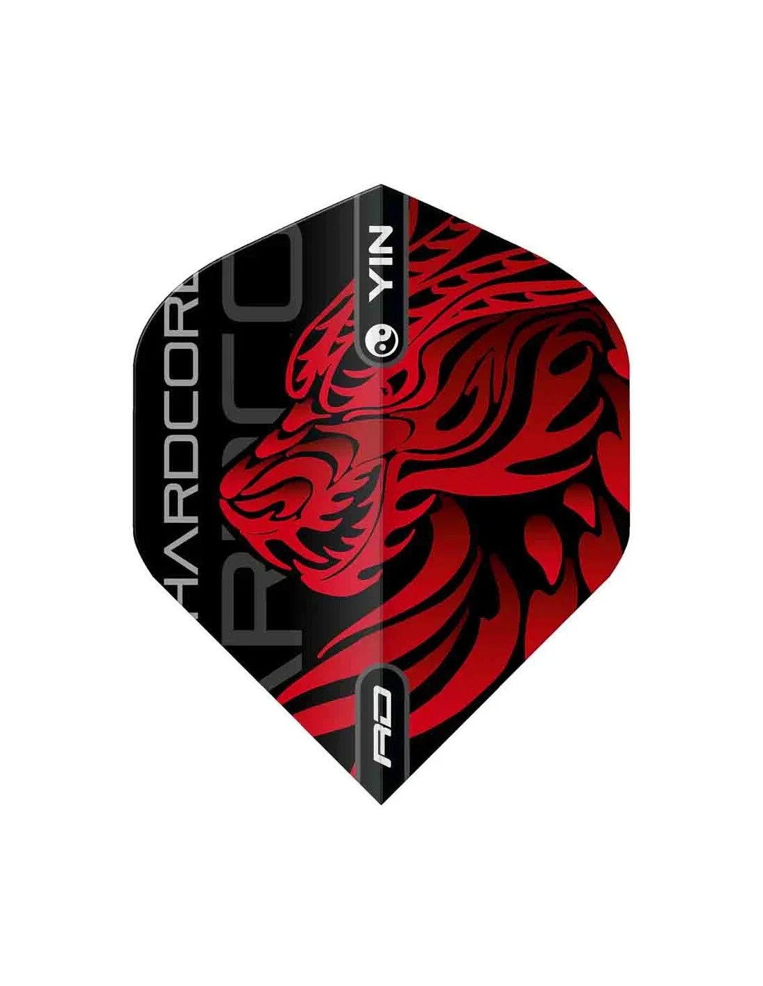 Red Dragon Jonny Clayton Yin Yang Dart Flights Gold/Red