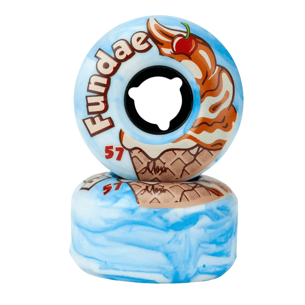 Moxi Fundaes Wielen - Birthday Cake Blue 57mm 92A
