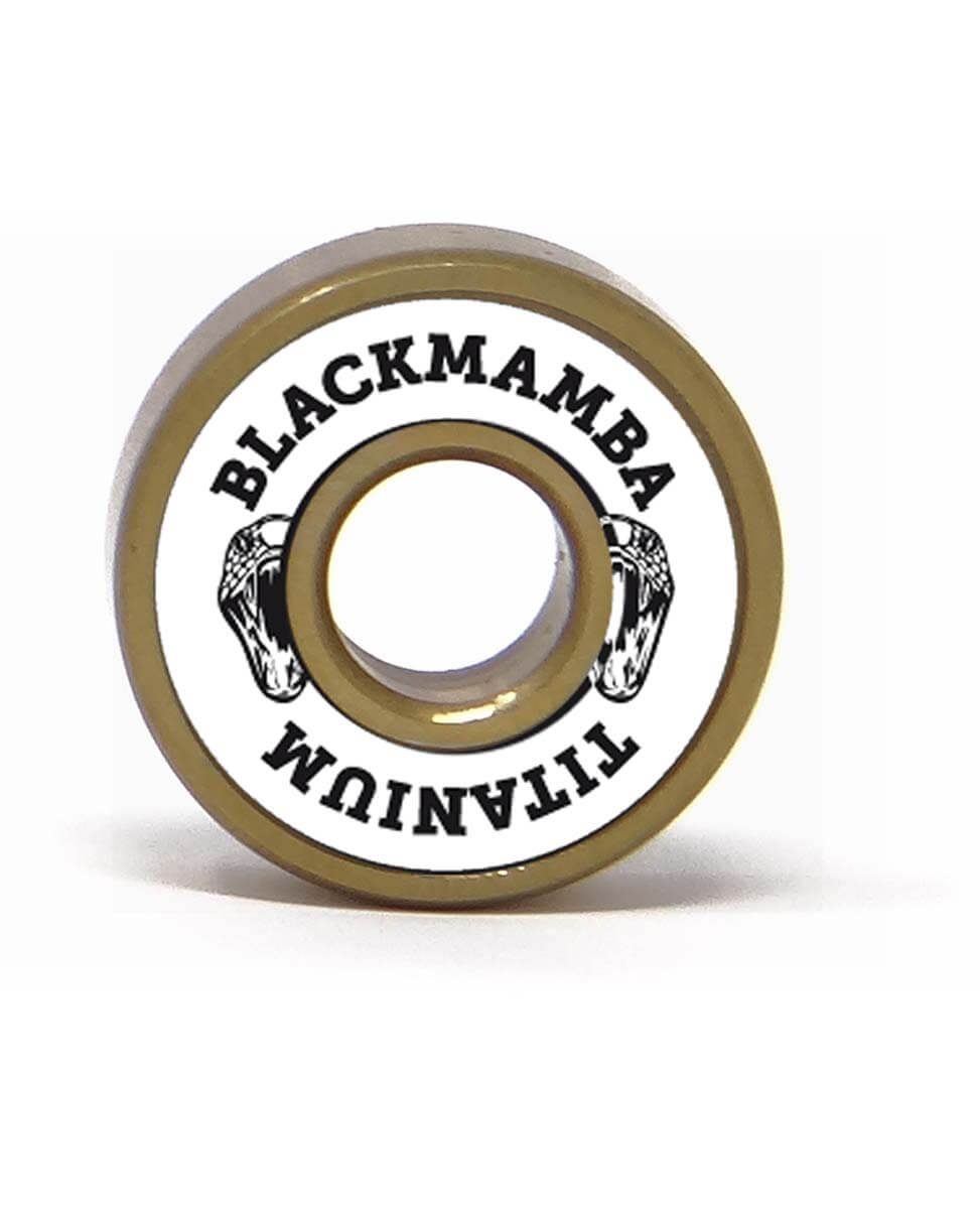 Blackmamba Gold Titanium Bearings 16-Pack