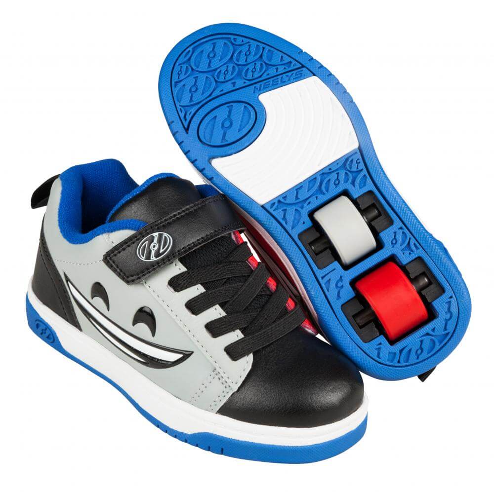Heelys X2 Dual Up X2 Black/Red/Blue Mad Happy