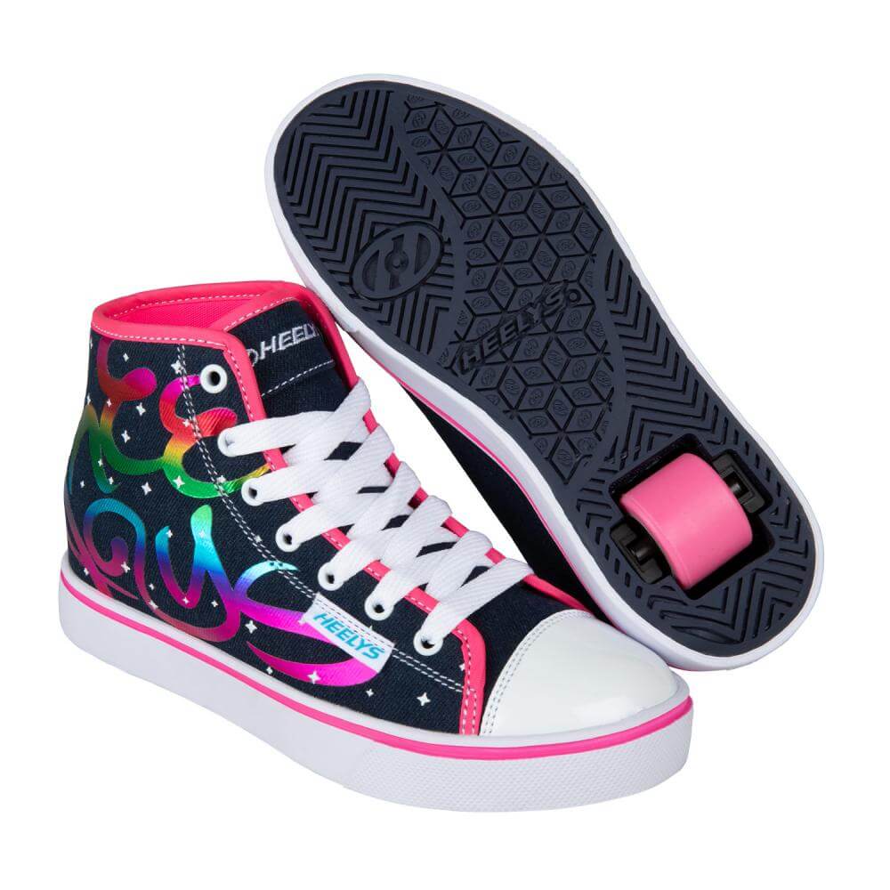 Heelys Veloz Denim/Rainbow - Mt: 38-39