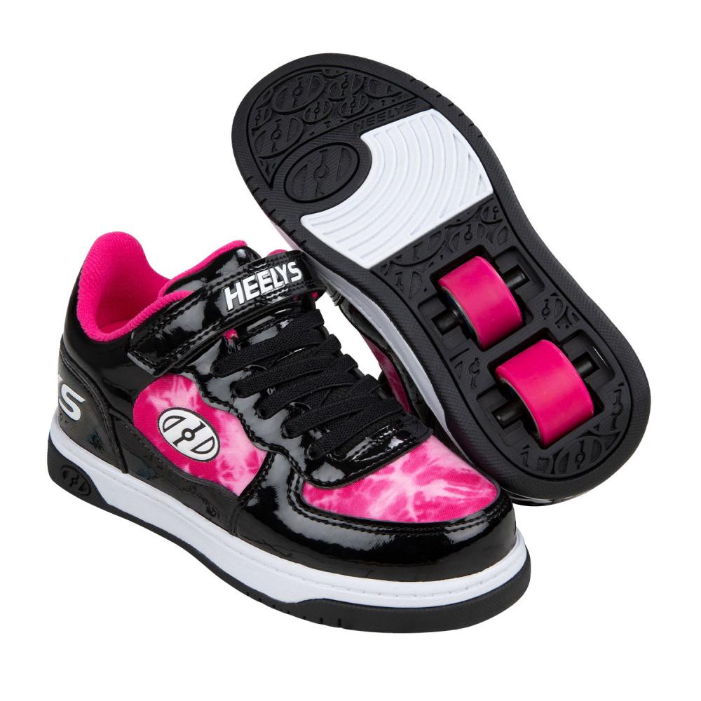 Heelys X2 Rezerve Low | Black/Pink/White