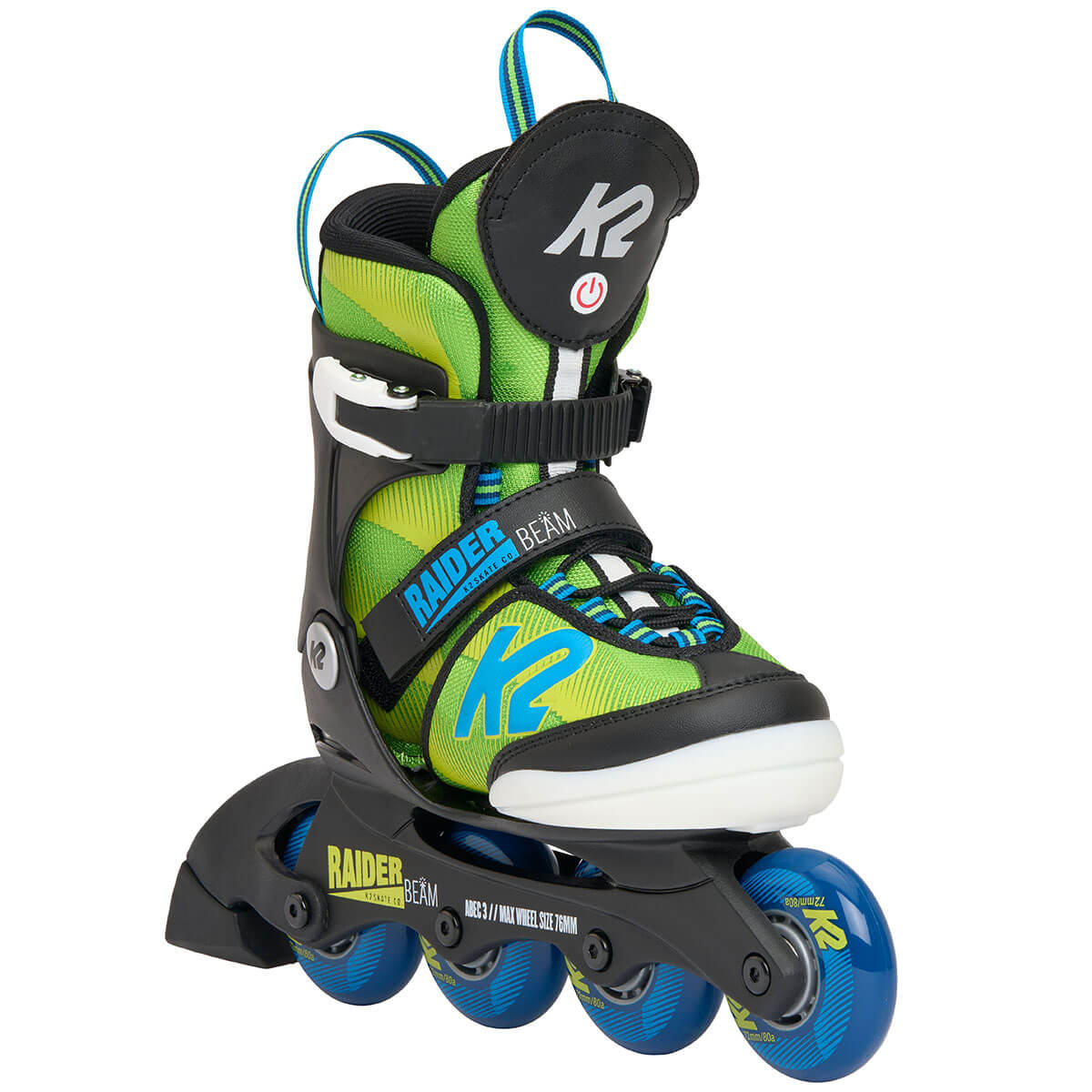 K2 Raider Beam Green Blue Met Led