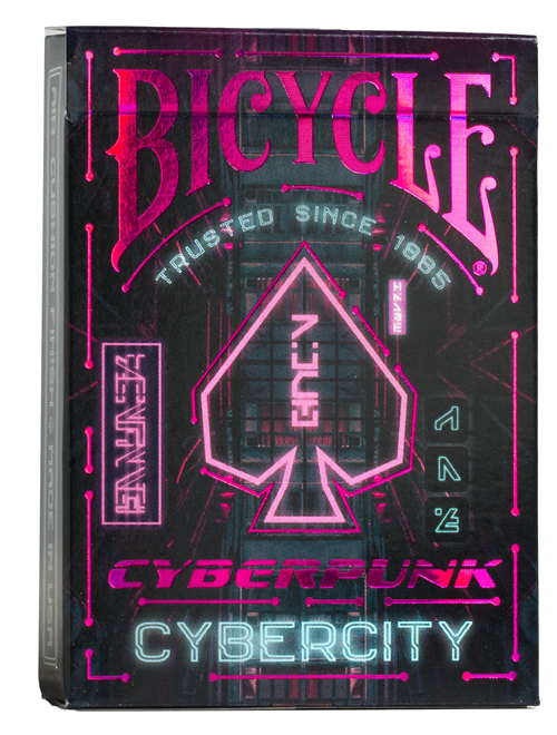 Bicycle Poker Cards Cyberpunk Cybercity