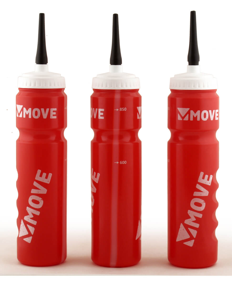 Move Bidon Water Bottle Grip XL 1L Rood