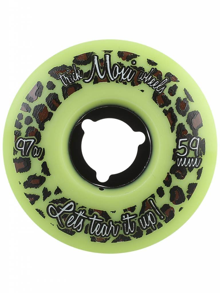 Moxi Trick Wielen Lime 59mm 97A, 4-Pack