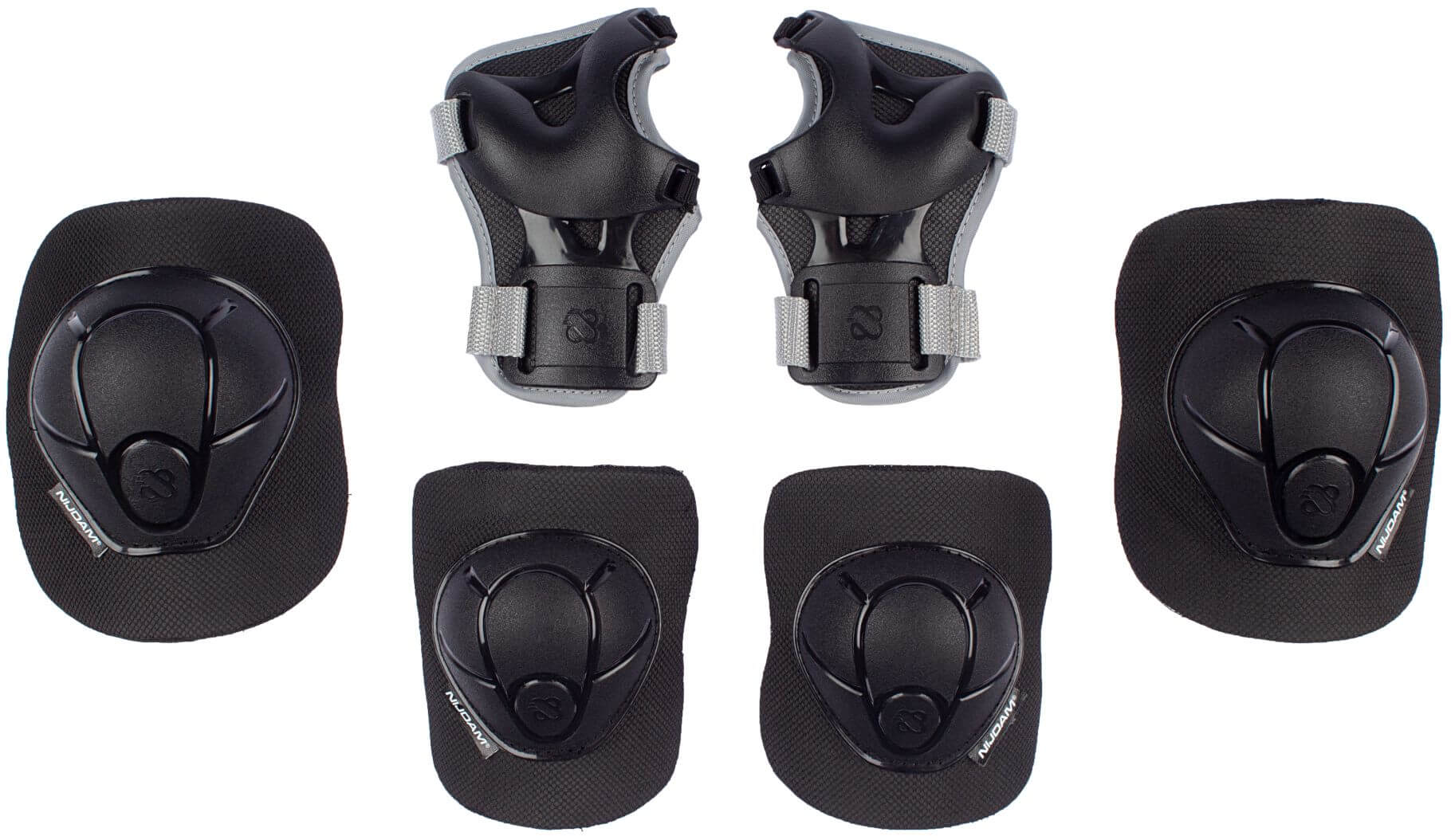 Nijdam Beschermset Kinderen Nero 3-pack Zwart