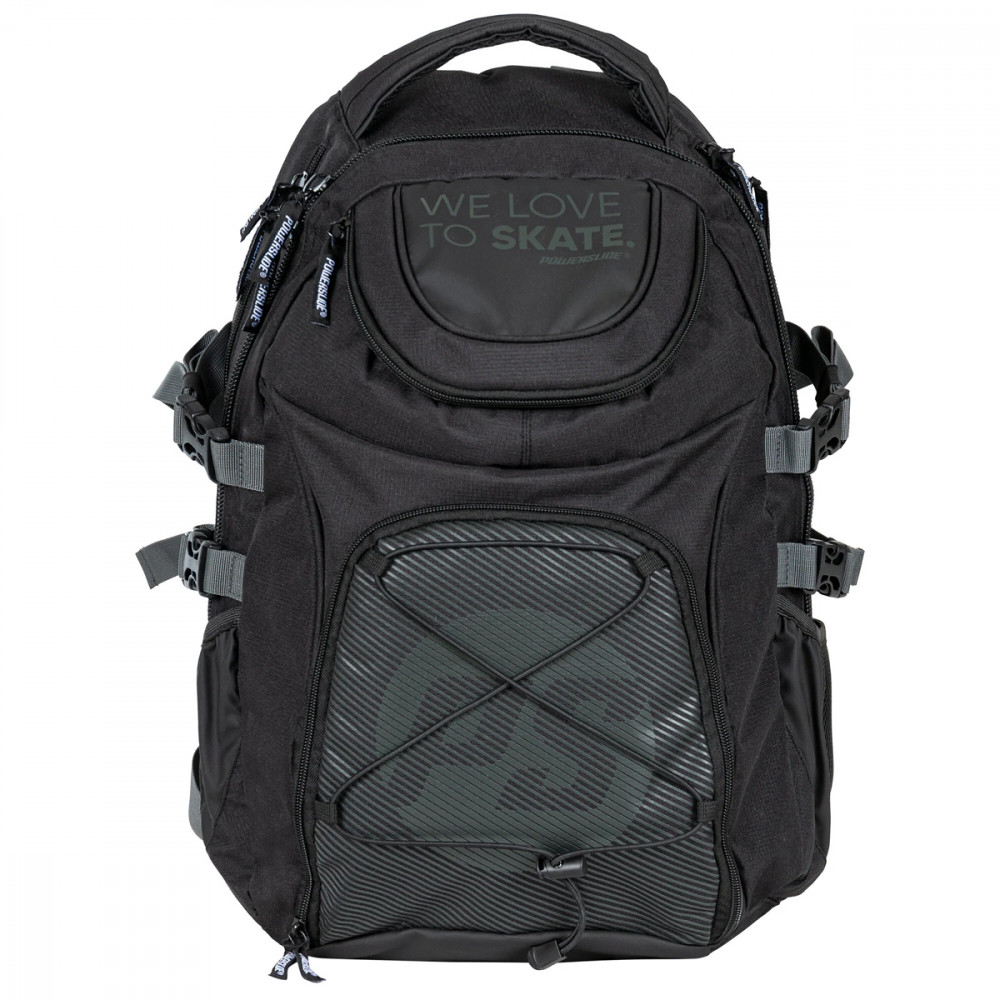 Powerslide Backpack Black Skate Rugtas 38.5 L WeLoveToSkate