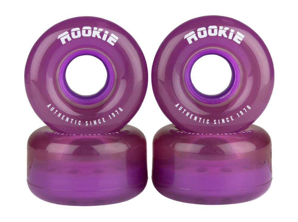 Rookie Quad Wheels Purple