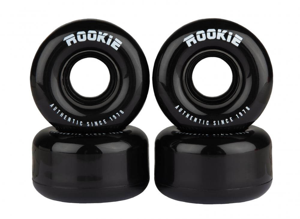 Rookie Quad Wheels Black 4-stuks 58mm 80A