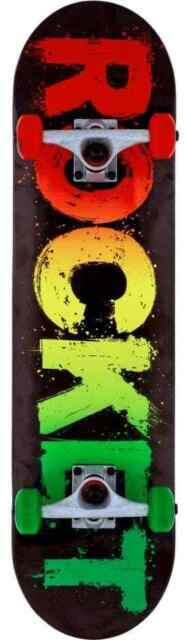 Rocket Rasta Fade 8x31.5 Inch Complete Skateboard