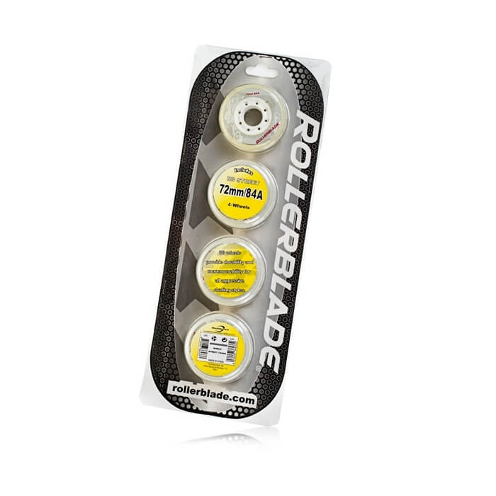 Rollerblade Wheels Street 72mm-84a 4-pack Neutro
