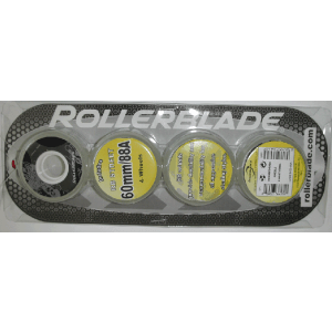 Rollerblade Street Wheels 60mm-88A 4-pack