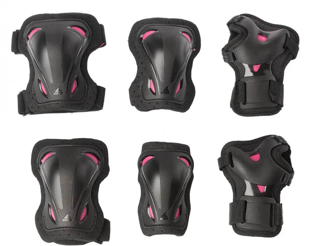 Rollerblade Skate Gear 3-Pack Black/Orchid
