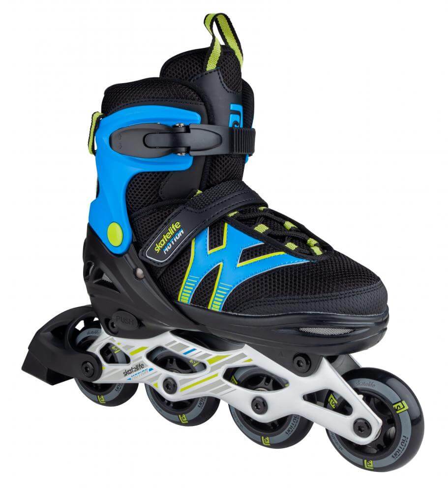 Skatelife Inline Skates Motion Verstelbaar Zwart/Blauw