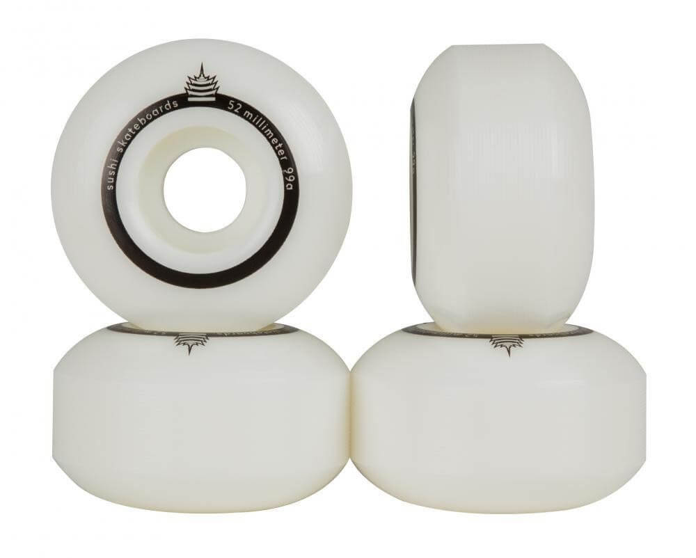 Sushi Pagoda Team V2 Wheels White 52mm