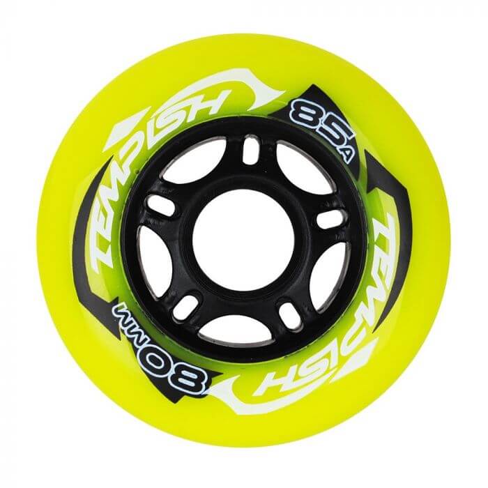 Tempish Radical Wielen 84A/80mm 4-Pack - Color Yellow